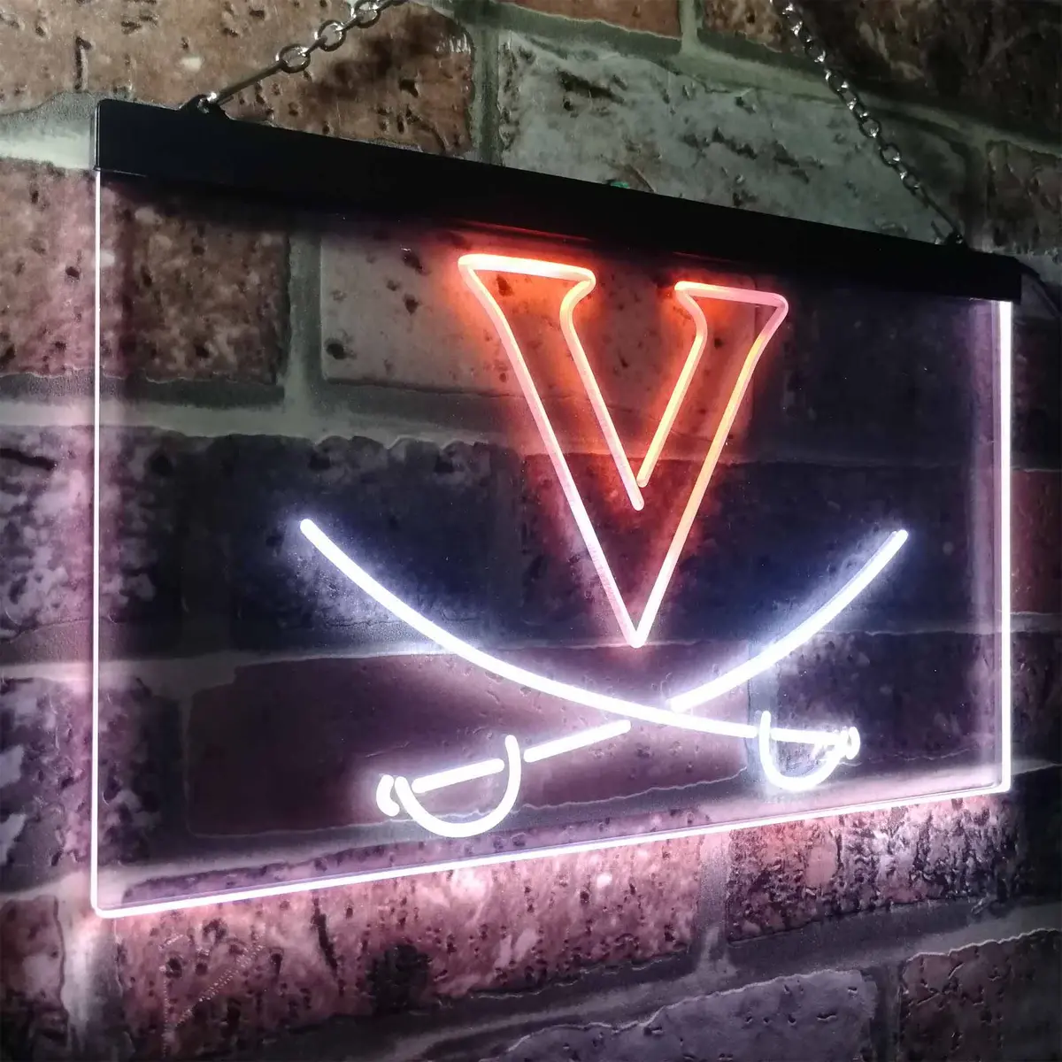 University Of Virginia Men's Lacrosse Neon-Like Led Sign 22