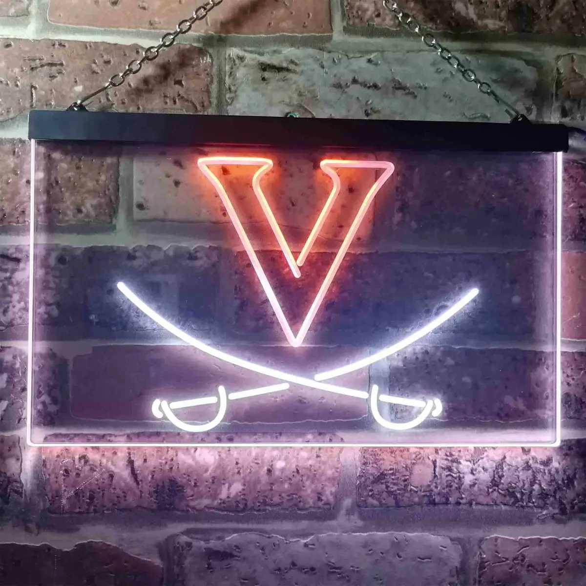 University Of Virginia Men's Lacrosse Neon-Like Led Sign 9