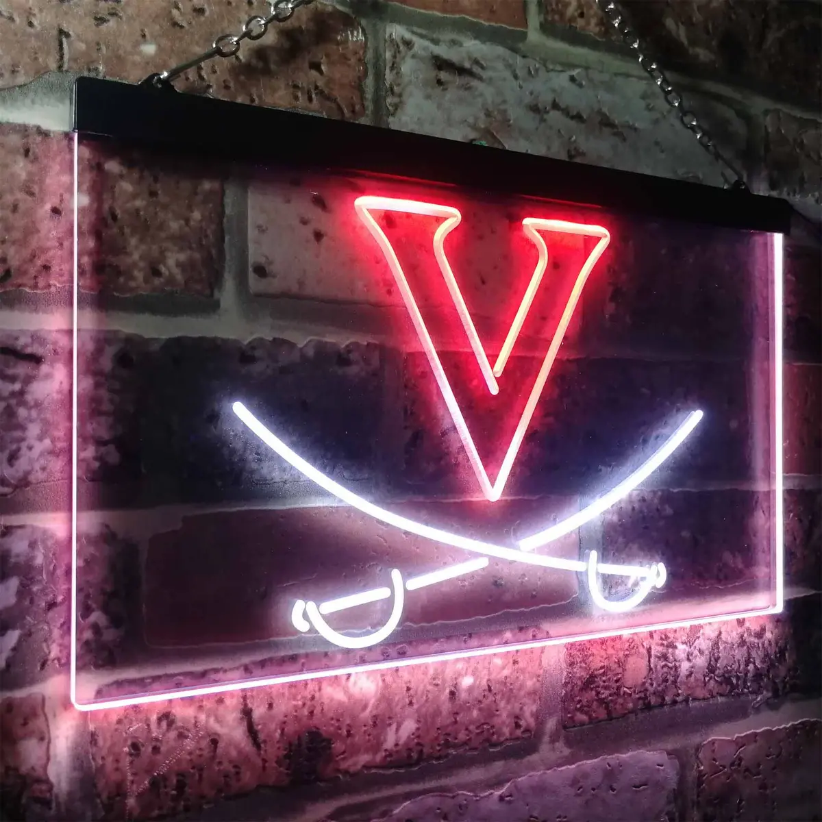 University Of Virginia Men's Lacrosse Neon-Like Led Sign 20