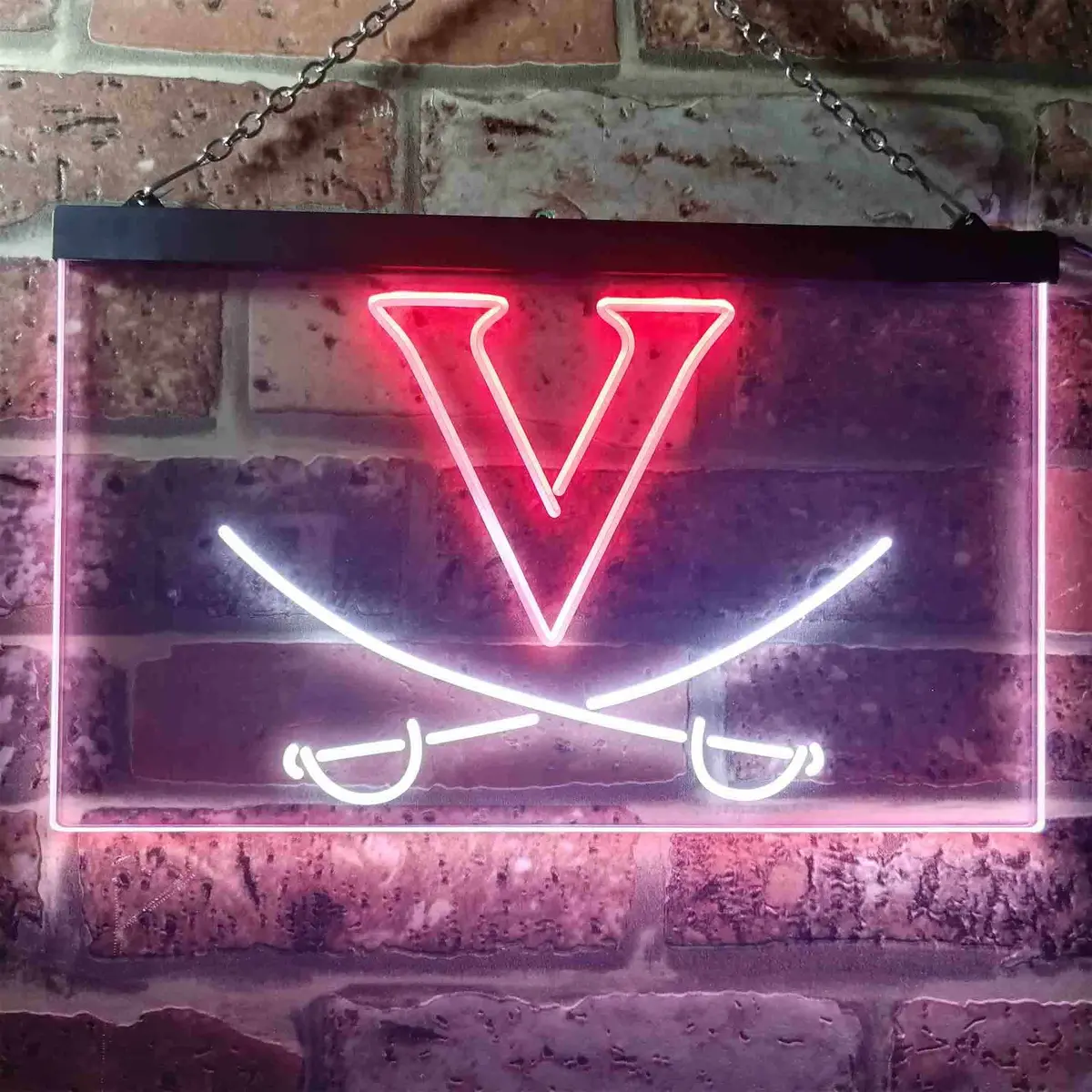 University Of Virginia Men's Lacrosse Neon-Like Led Sign 7