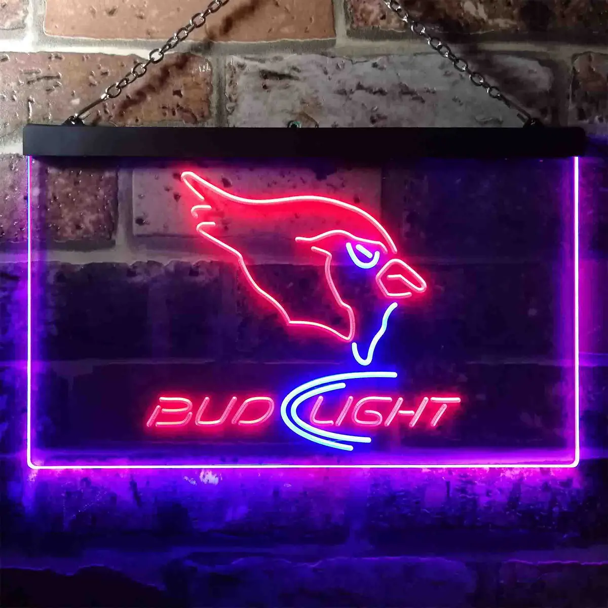 Arizona Cardinals Bud Light Neon-Like Led Sign 1