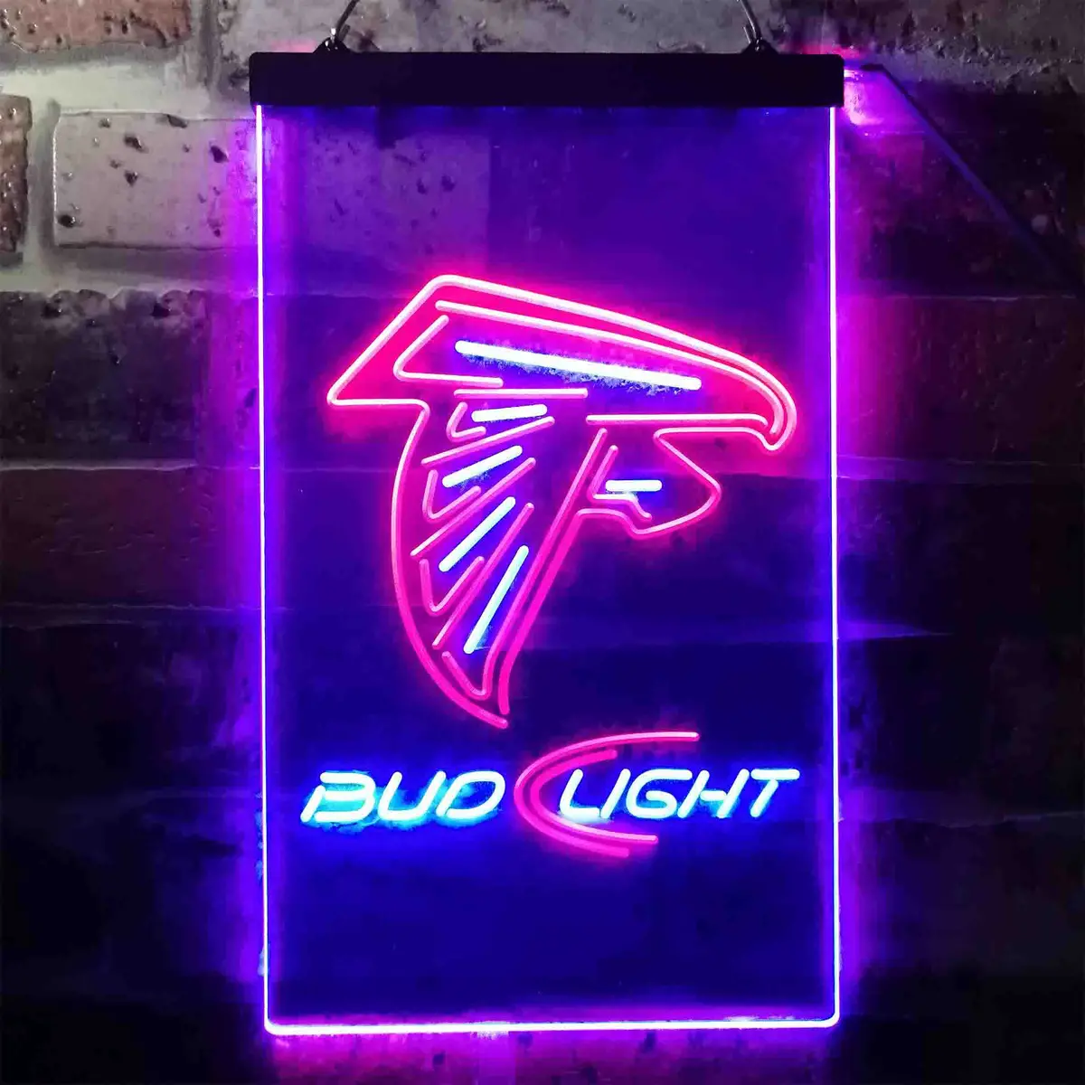 Atlanta Falcons Bud Light Neon-Like Led Sign 1