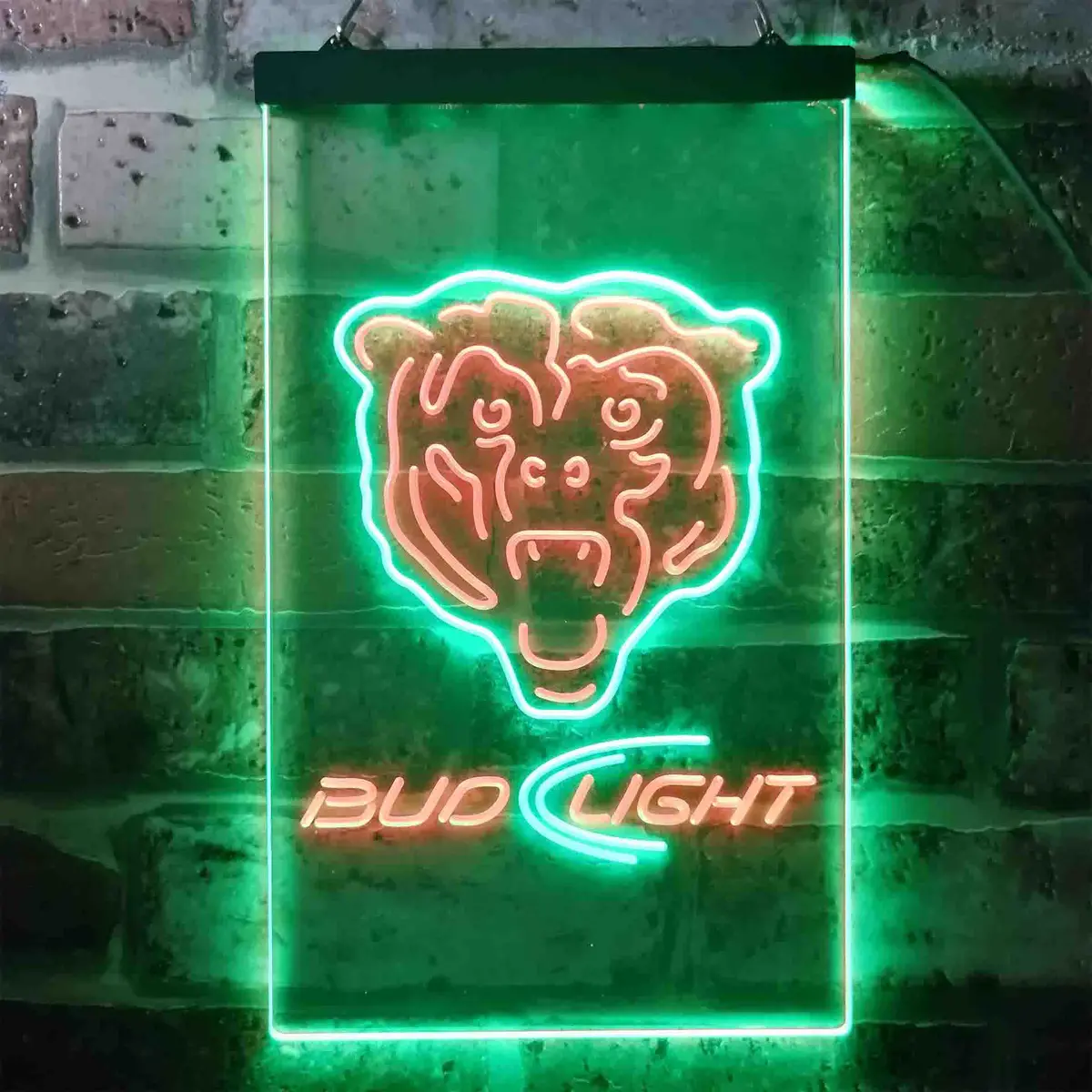 Chicago Bears Bud Light Neon-Like Led Sign 3