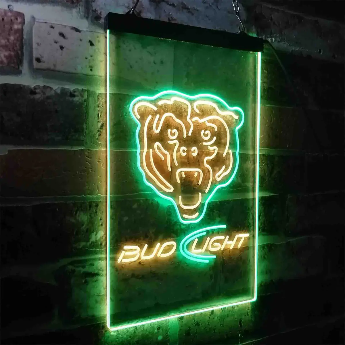 Chicago Bears Bud Light Neon-Like Led Sign 21