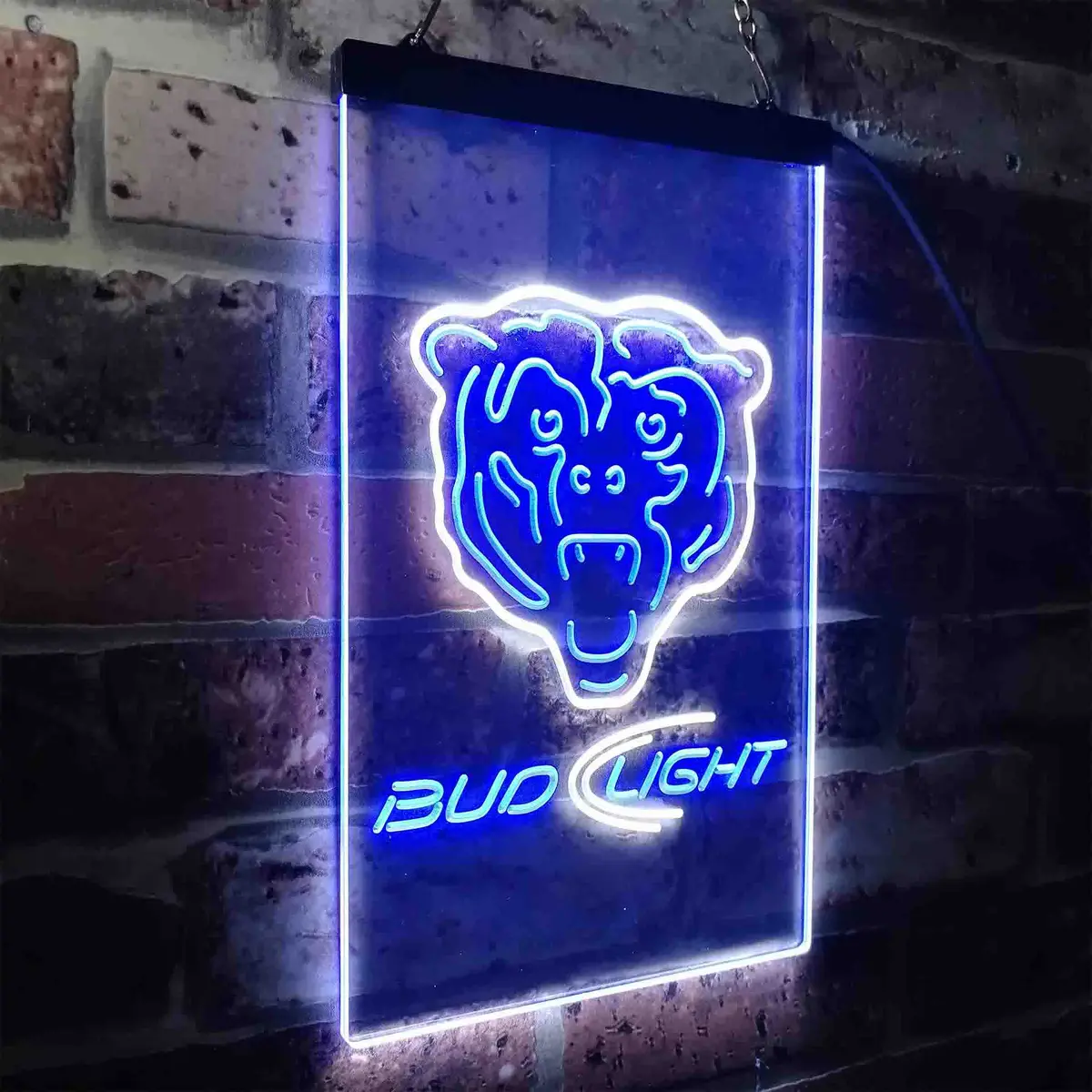 Chicago Bears Bud Light Neon-Like Led Sign 15