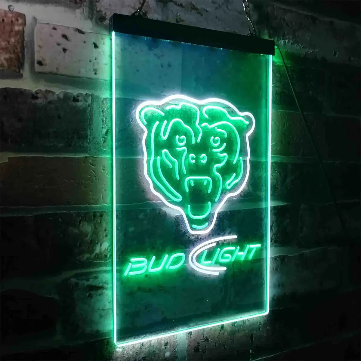 Chicago Bears Bud Light Neon-Like Led Sign 23