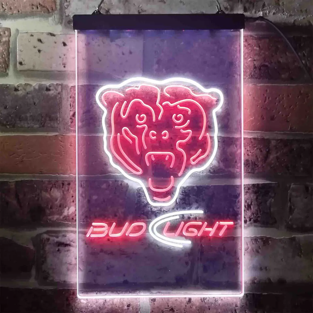 Chicago Bears Bud Light Neon-Like Led Sign 1