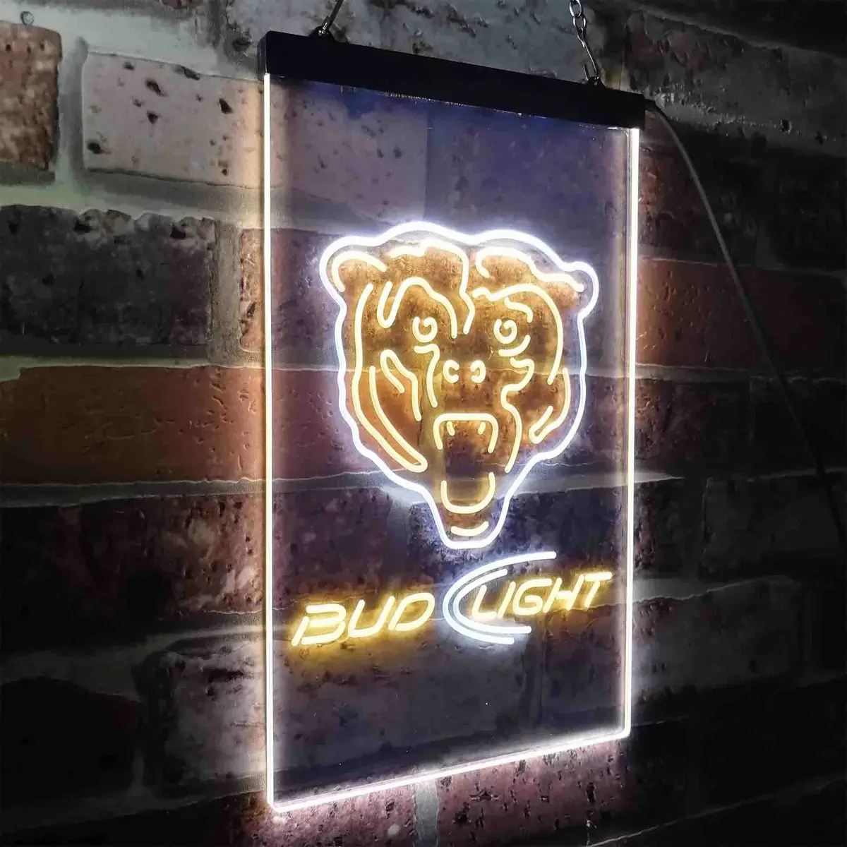 Chicago Bears Bud Light Neon-Like Led Sign 19