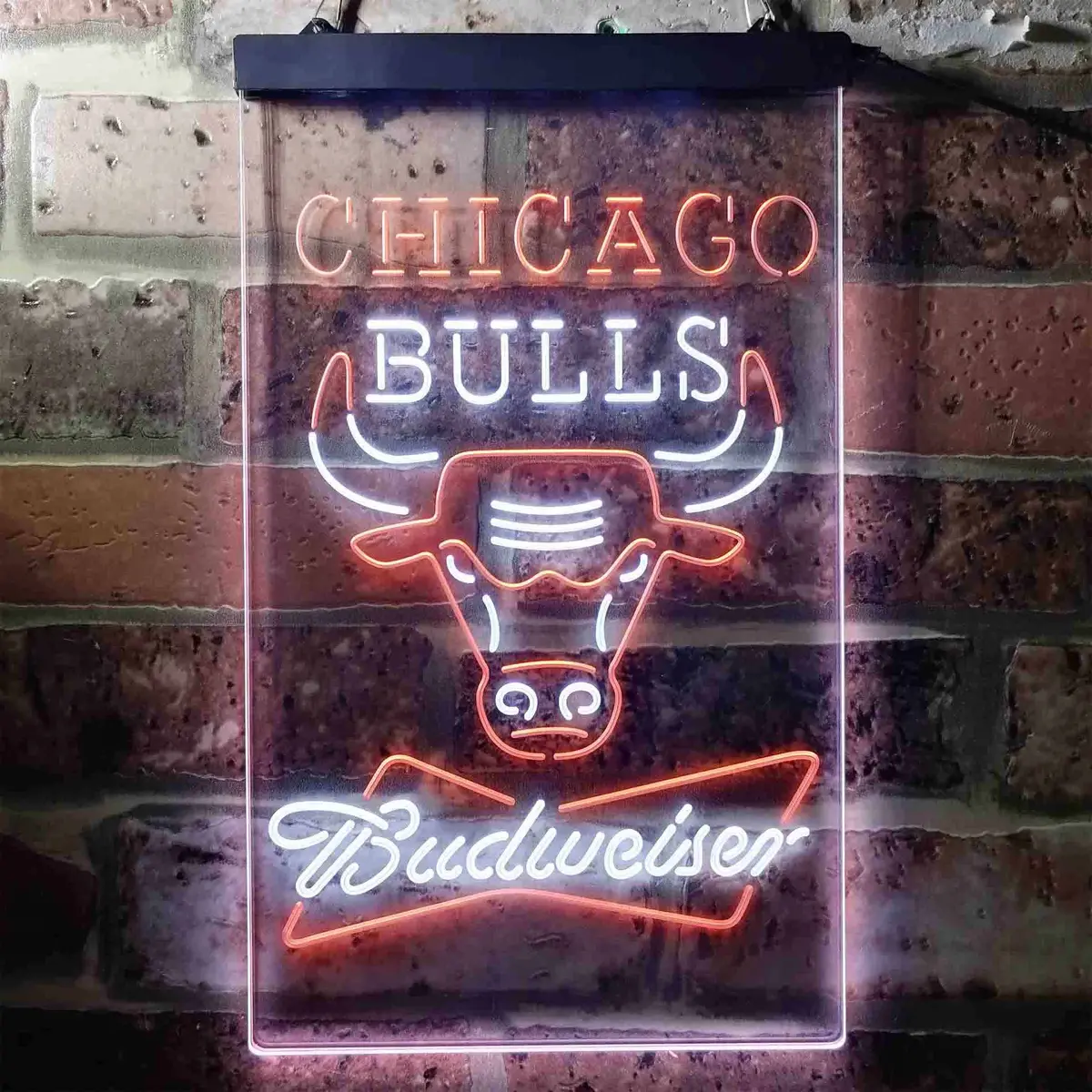 Chicago Bulls Budweiser Neon-Like Led Sign 1