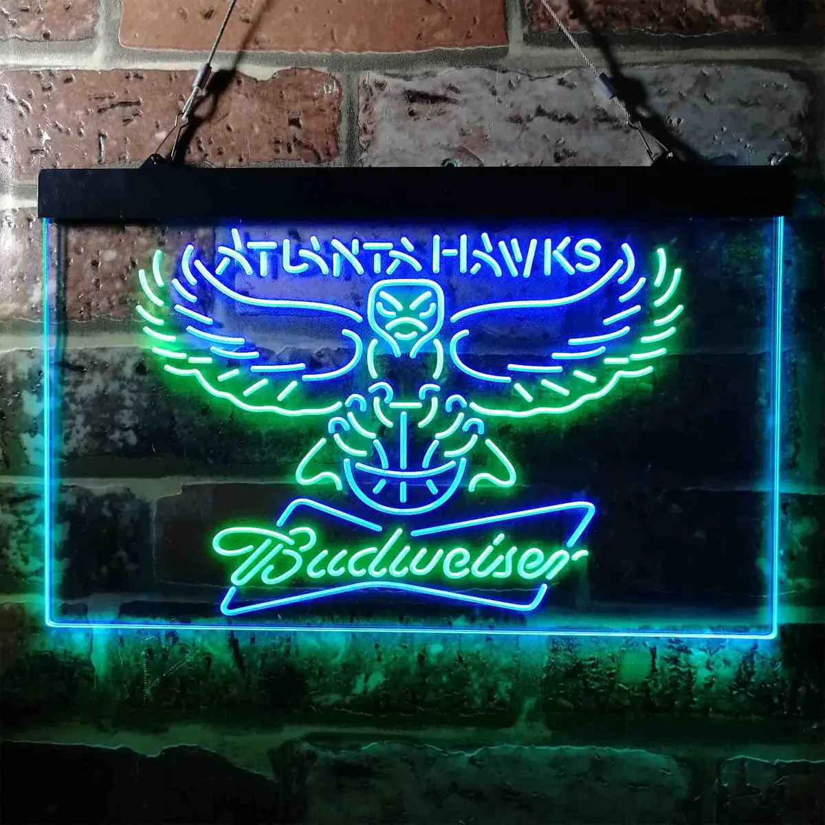 Atlanta Hawks Budweiser Neon-Like Led Sign 13