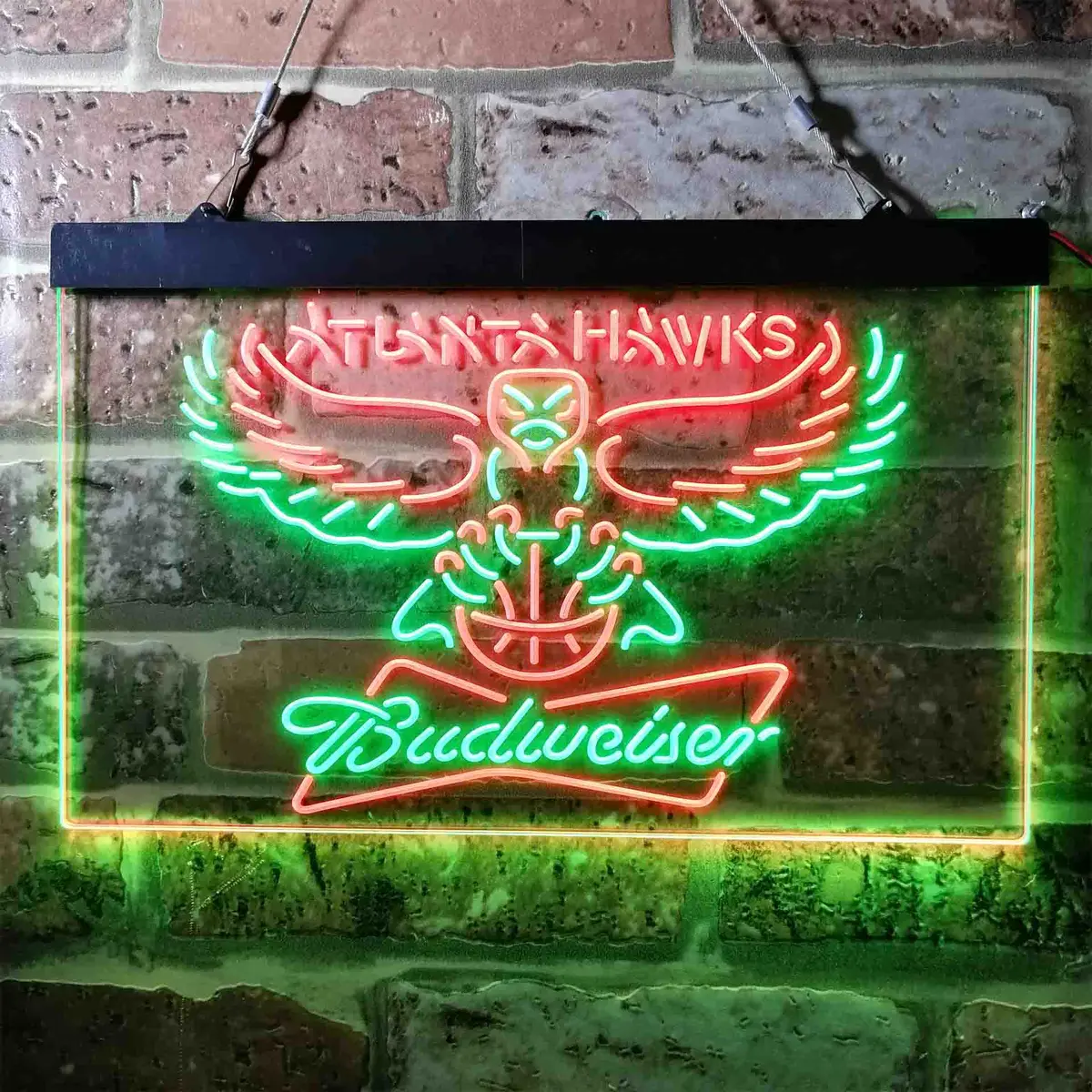 Atlanta Hawks Budweiser Neon-Like Led Sign 5