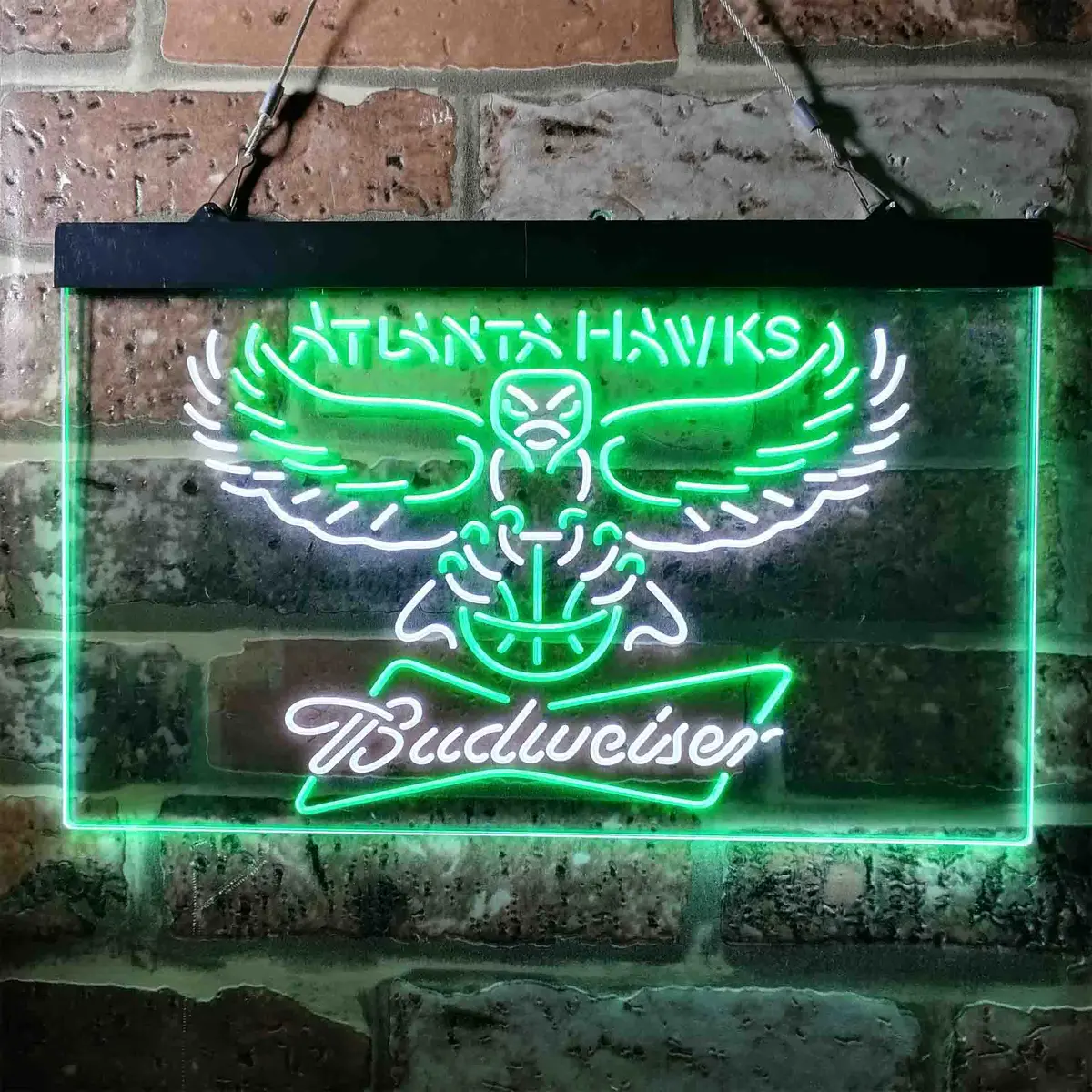 Atlanta Hawks Budweiser Neon-Like Led Sign 10
