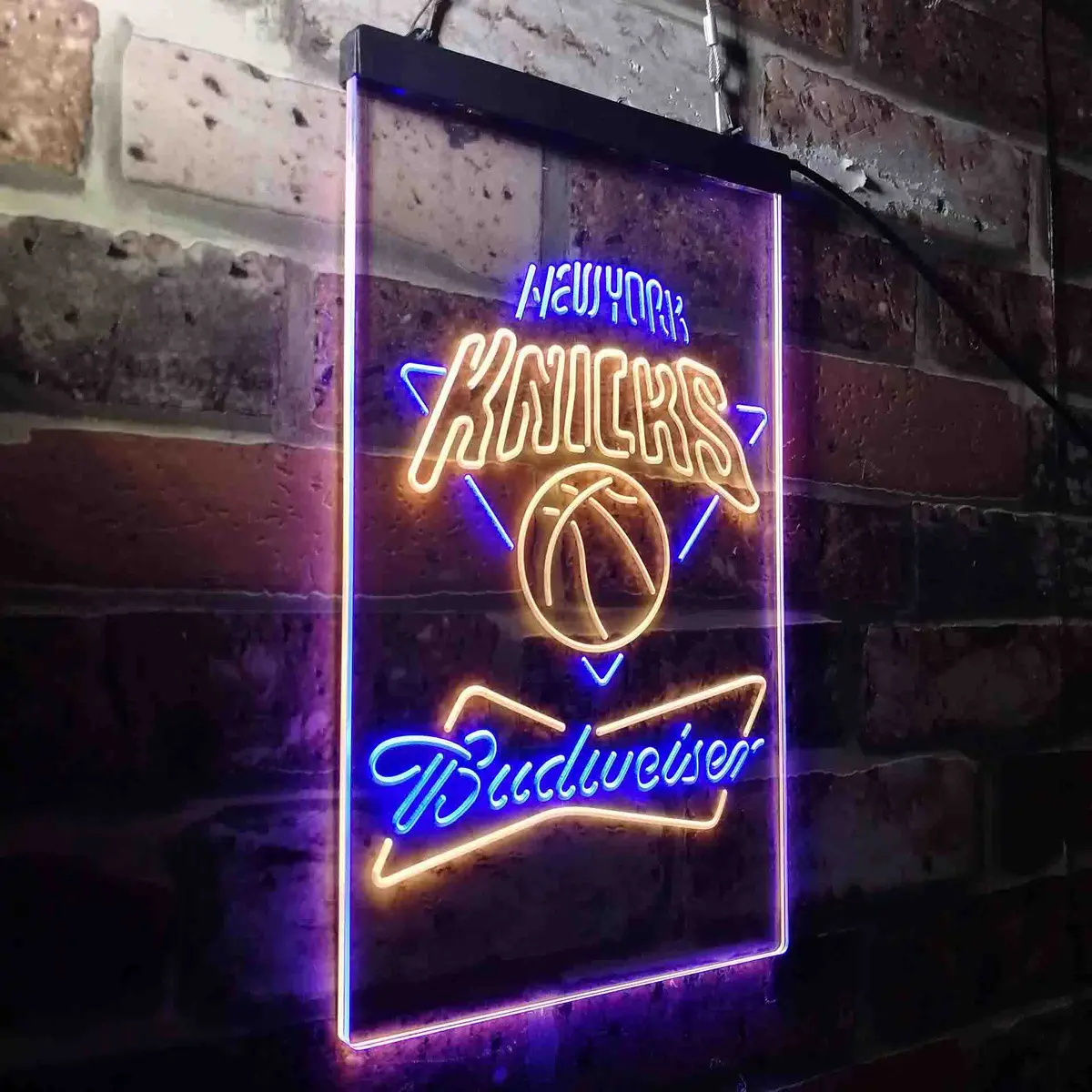 New York Knicks Budweiser Neon-Like Led Sign 23