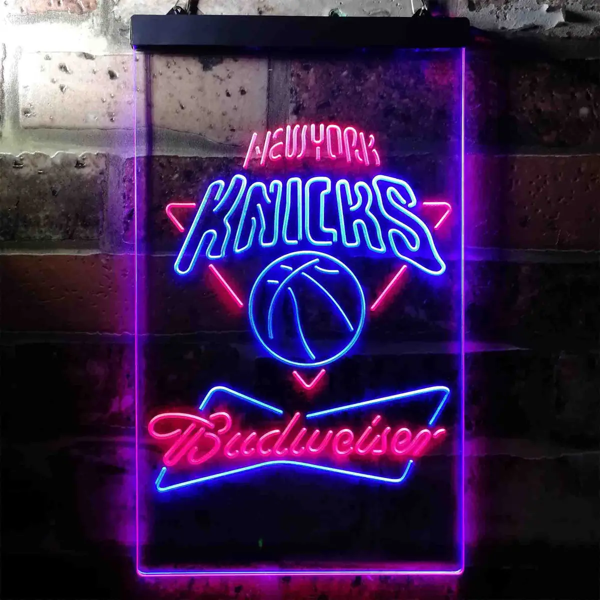 New York Knicks Budweiser Neon-Like Led Sign 4