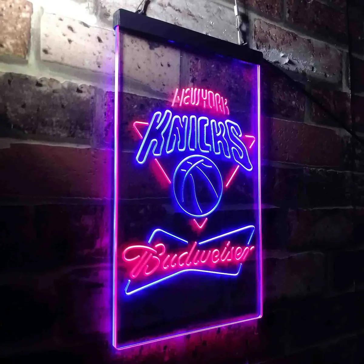 New York Knicks Budweiser Neon-Like Led Sign 17