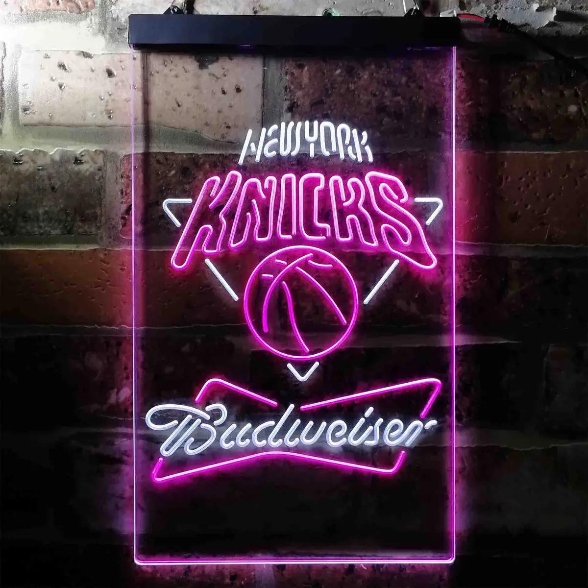 New York Knicks Budweiser Neon-Like Led Sign 3