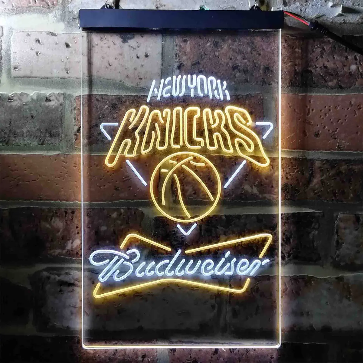 New York Knicks Budweiser Neon-Like Led Sign 8