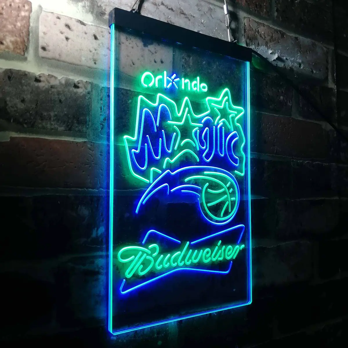 Orlando Magic Budweiser Neon-Like Led Sign 16