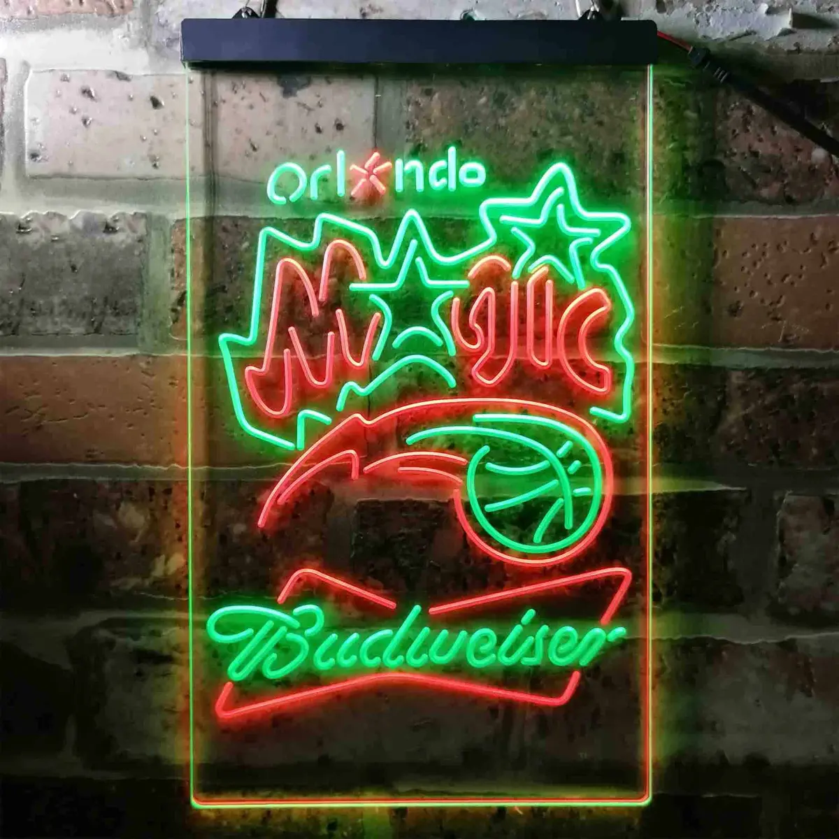 Orlando Magic Budweiser Neon-Like Led Sign 12