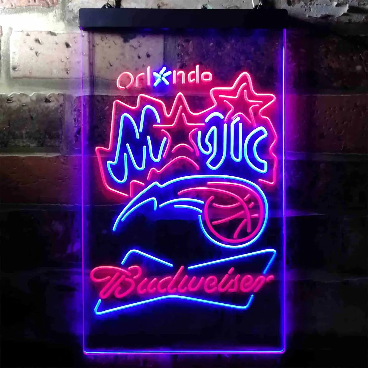 Orlando Magic Budweiser Neon-Like Led Sign 13