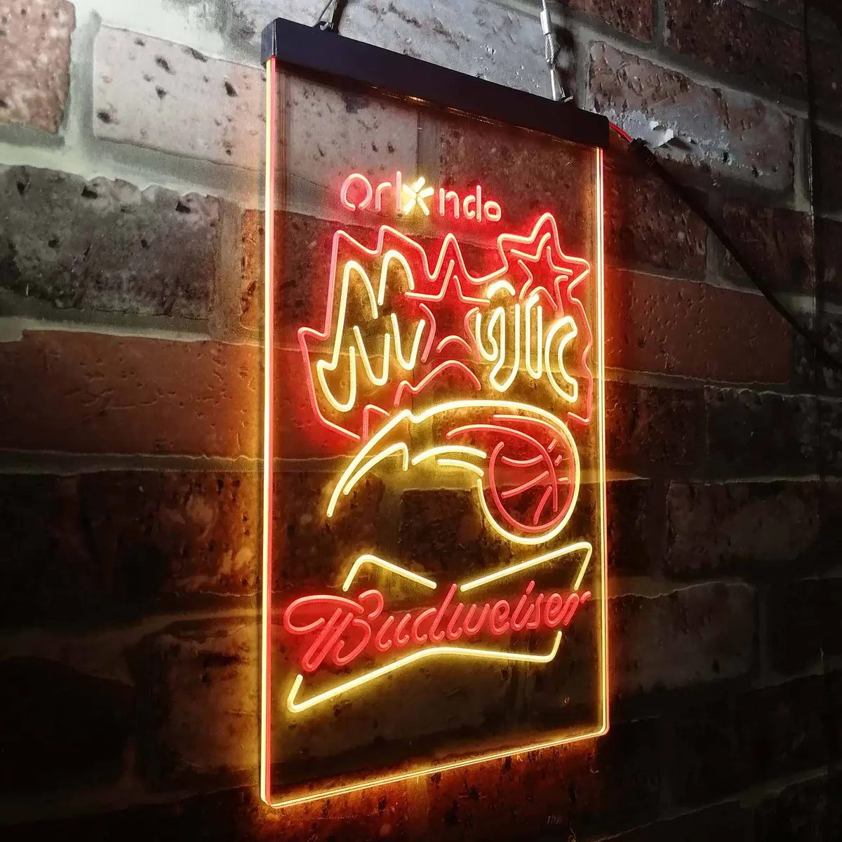 Orlando Magic Budweiser Neon-Like Led Sign 15
