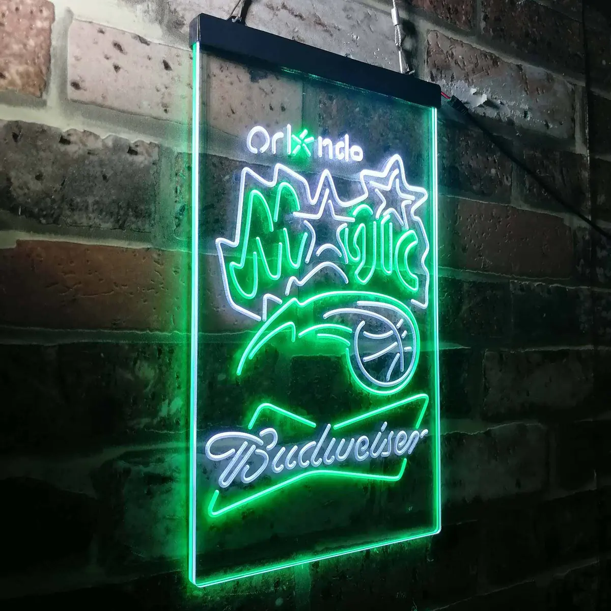 Orlando Magic Budweiser Neon-Like Led Sign 19
