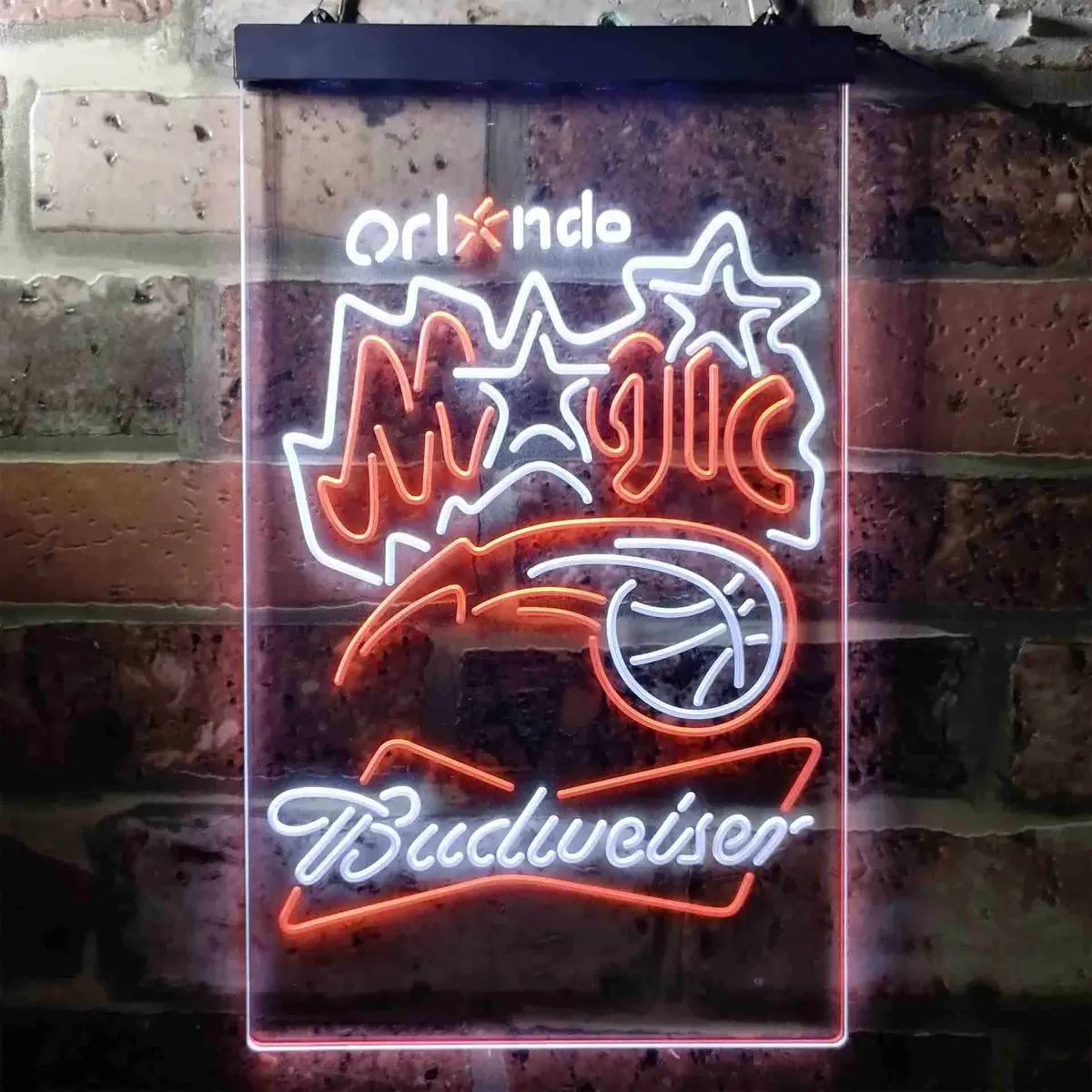 Orlando Magic Budweiser Neon-Like Led Sign 9
