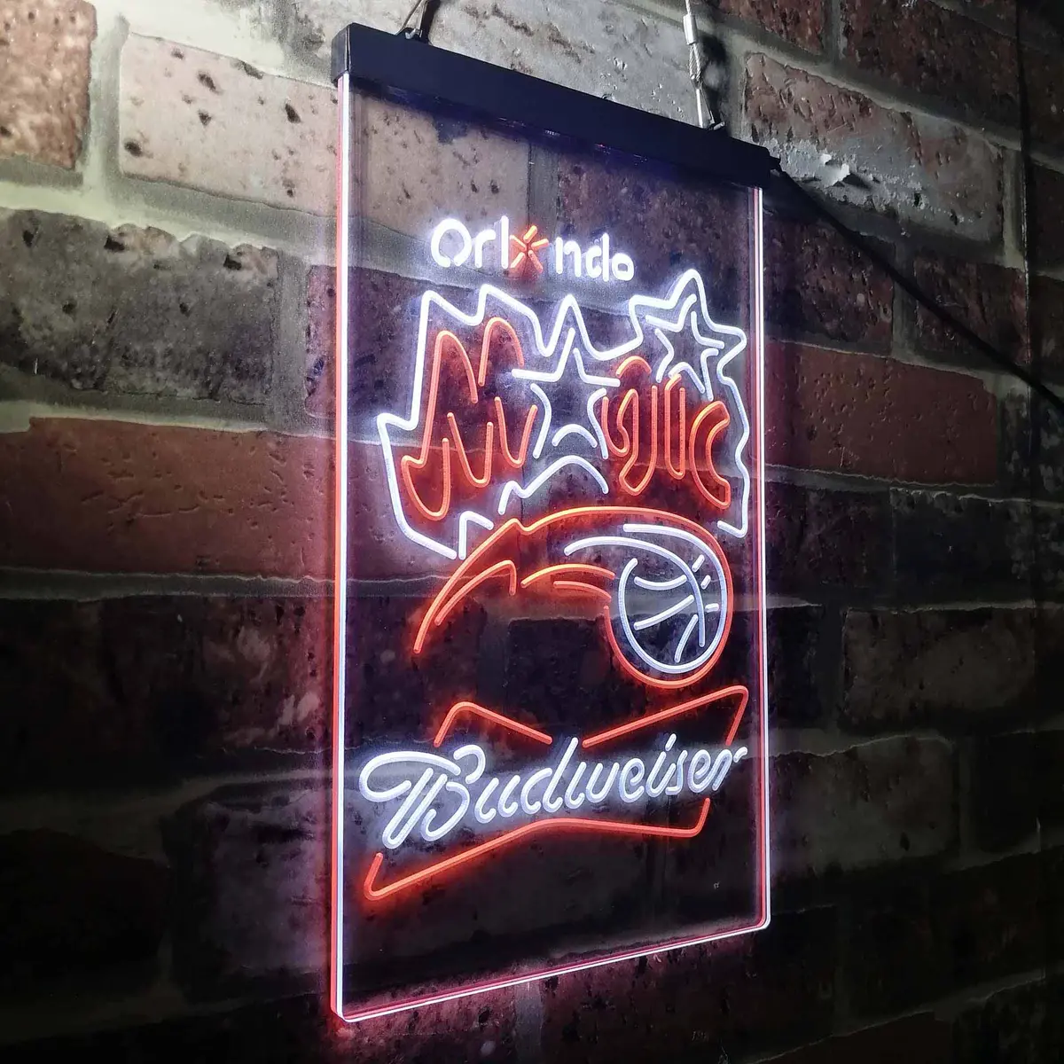 Orlando Magic Budweiser Neon-Like Led Sign 22