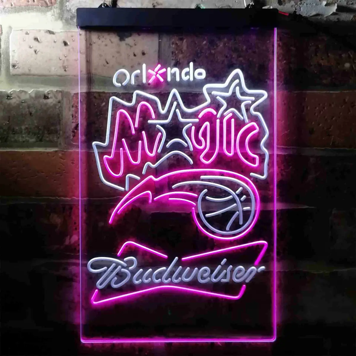 Orlando Magic Budweiser Neon-Like Led Sign 10