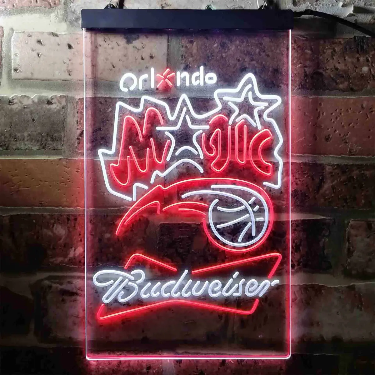 Orlando Magic Budweiser Neon-Like Led Sign 4