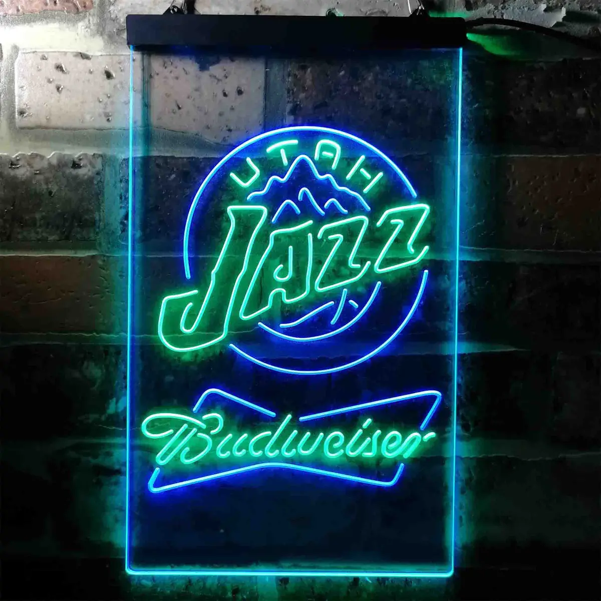 Utah Jazz Budweiser Neon-Like Led Sign 13