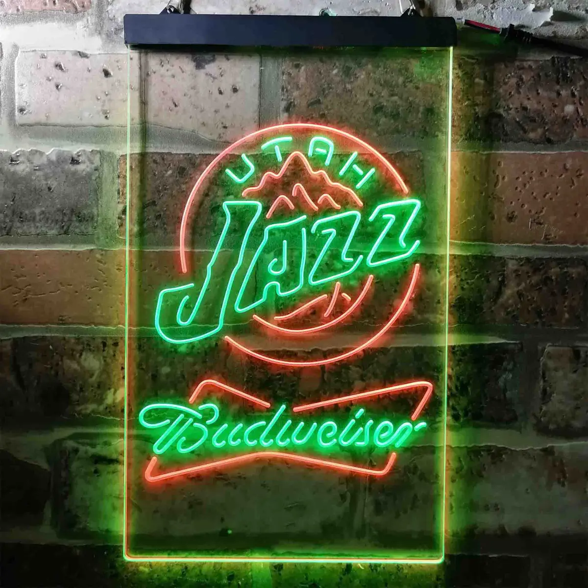 Utah Jazz Budweiser Neon-Like Led Sign 1