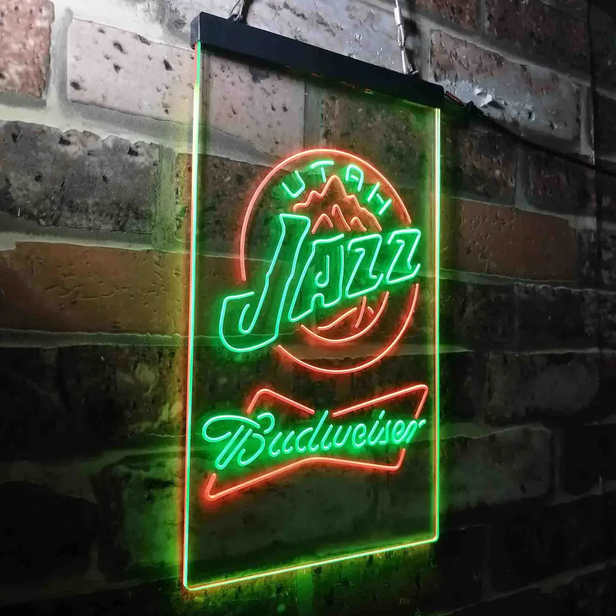 Utah Jazz Budweiser Neon-Like Led Sign 14