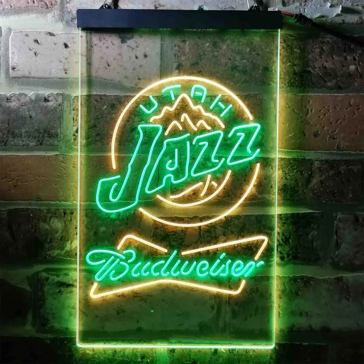 Utah Jazz Budweiser Neon-Like Led Sign 10