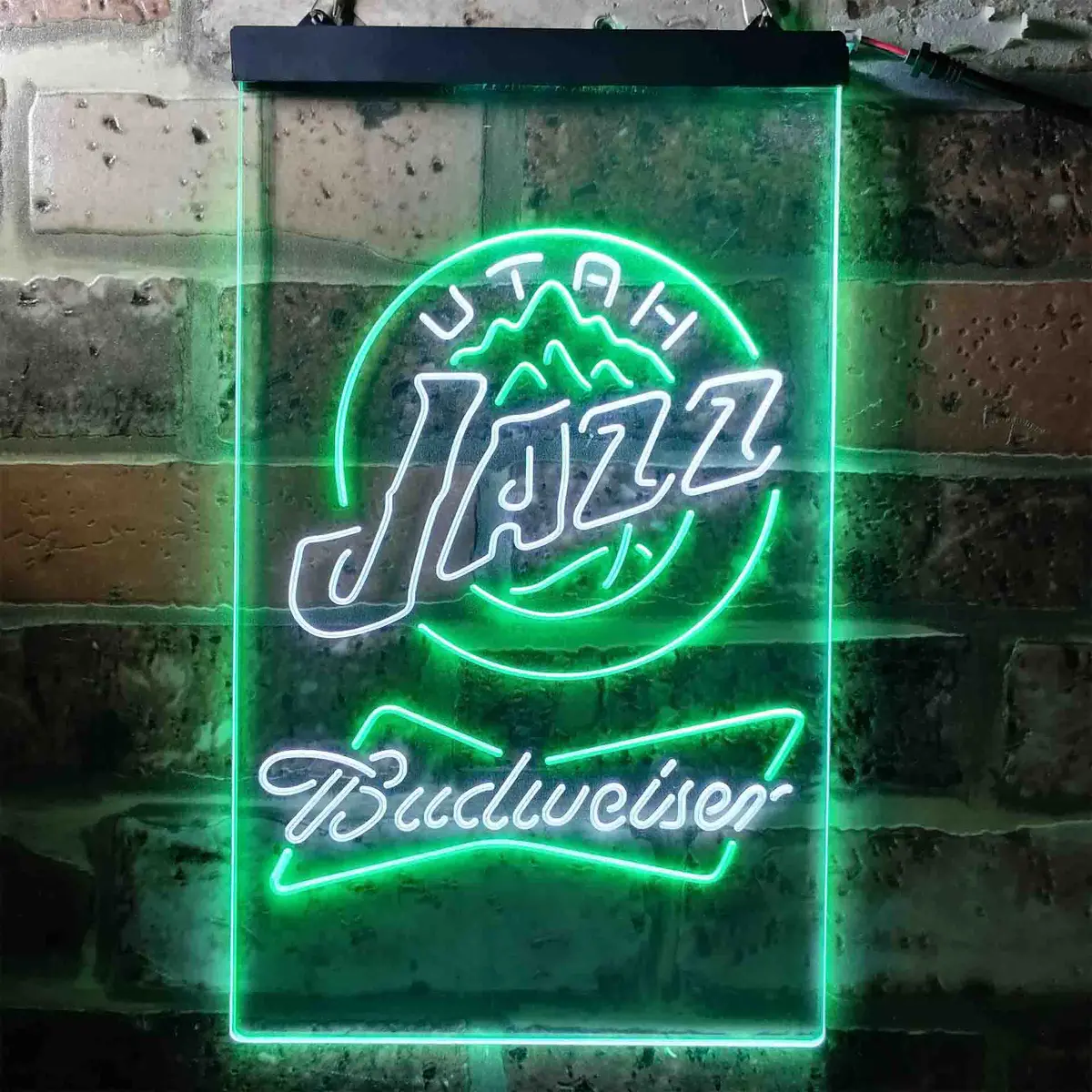 Utah Jazz Budweiser Neon-Like Led Sign 9
