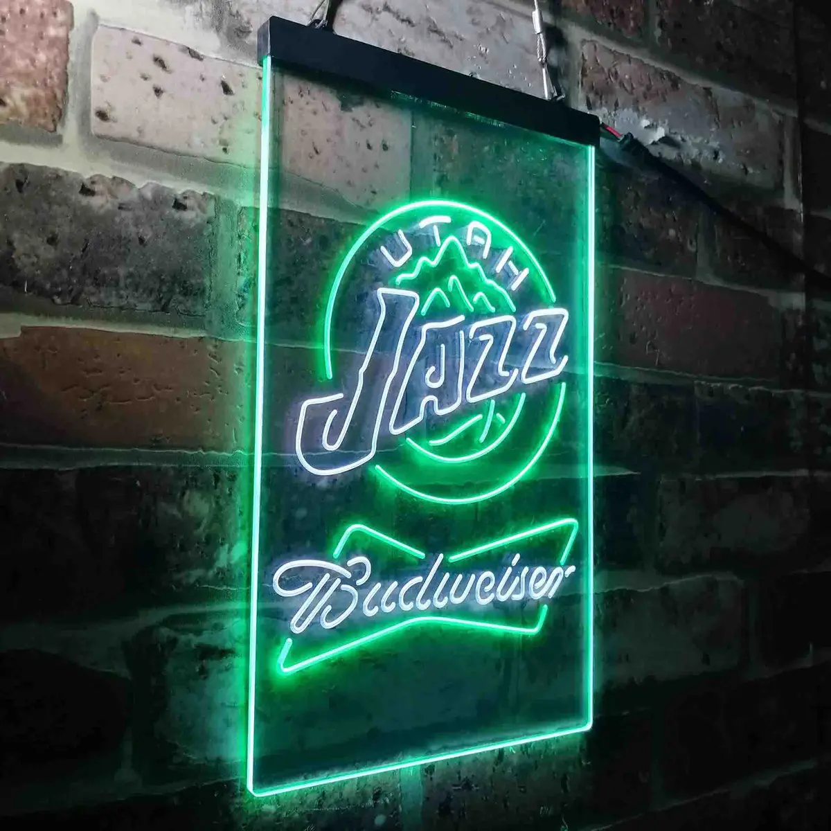 Utah Jazz Budweiser Neon-Like Led Sign 22