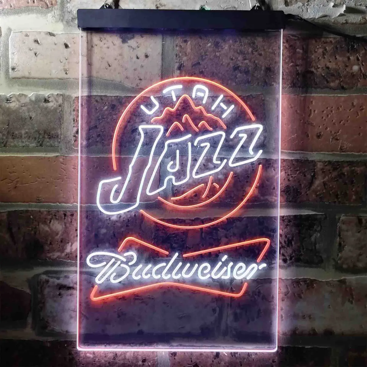 Utah Jazz Budweiser Neon-Like Led Sign 6