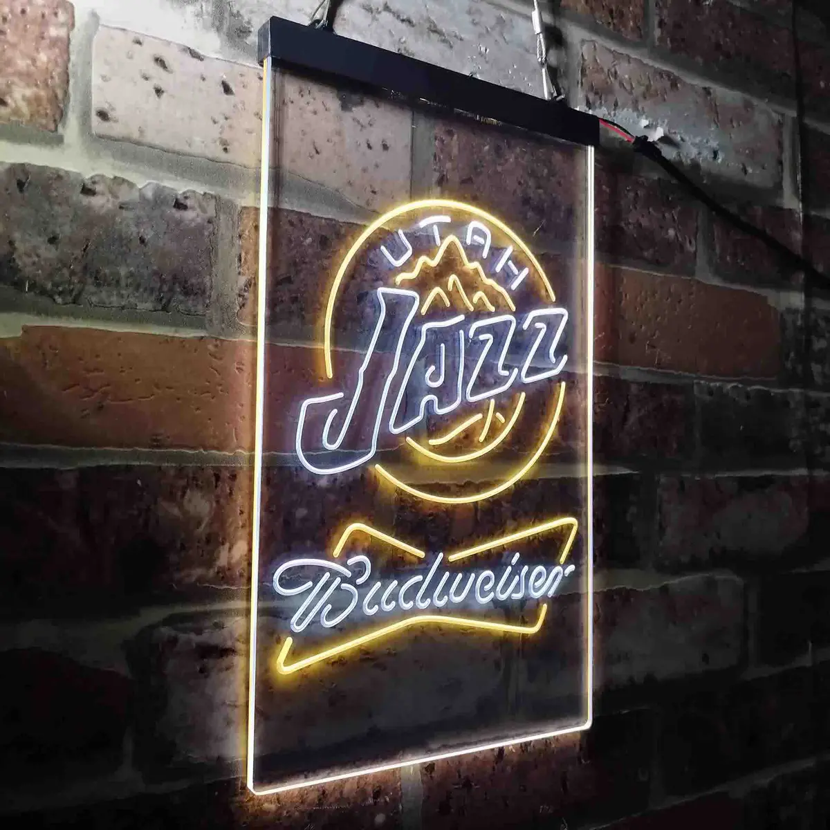 Utah Jazz Budweiser Neon-Like Led Sign 21