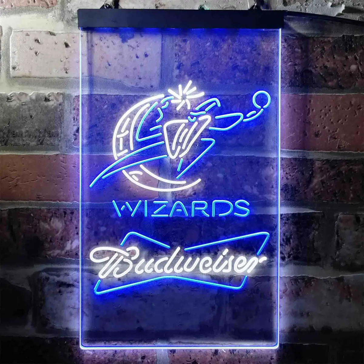 Washington Wizards Budweiser Neon-Like Led Sign 1