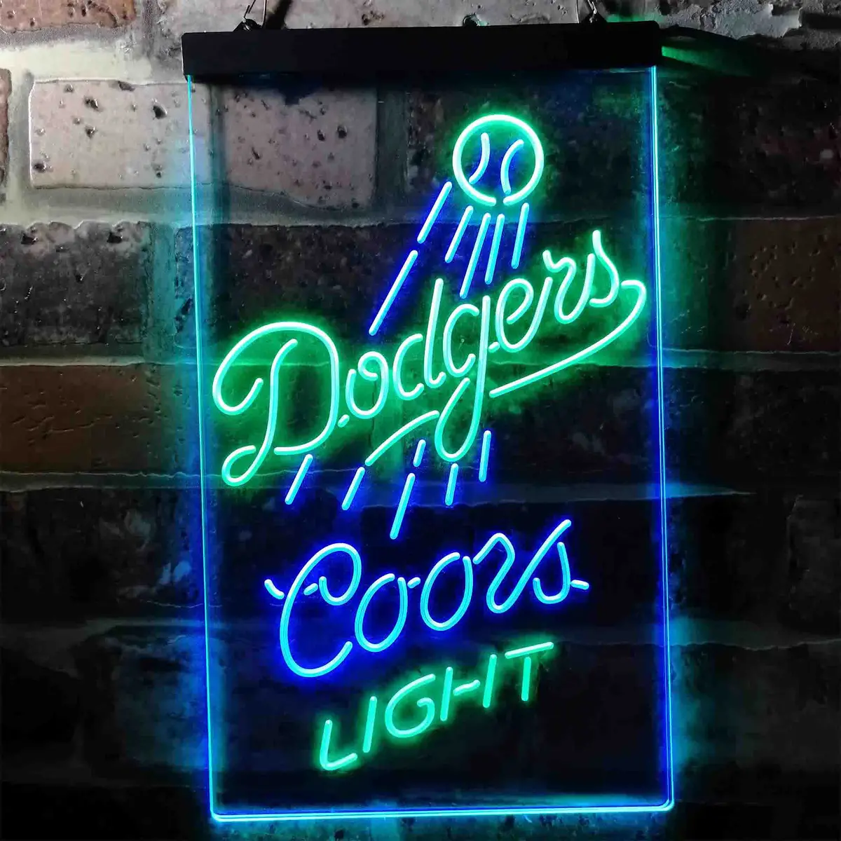 Los Angeles Dodgers Coors Light Led Neon Sign 8