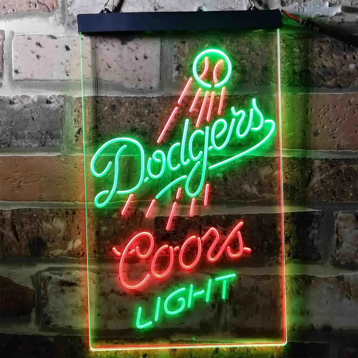 Los Angeles Dodgers Coors Light Led Neon Sign 4