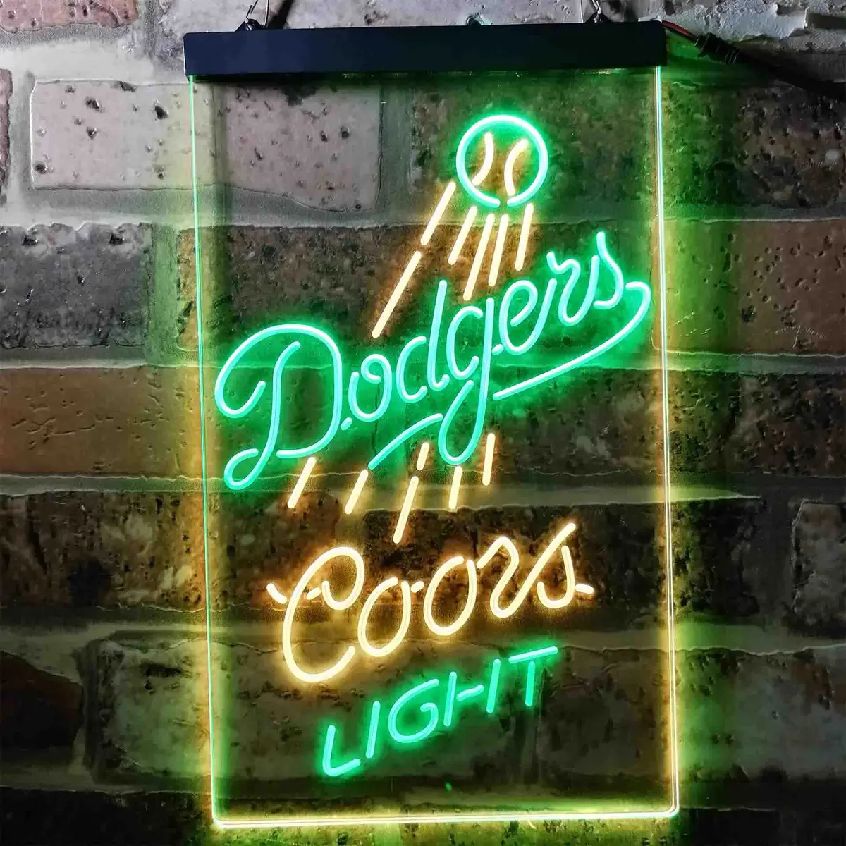 Los Angeles Dodgers Coors Light Led Neon Sign 11