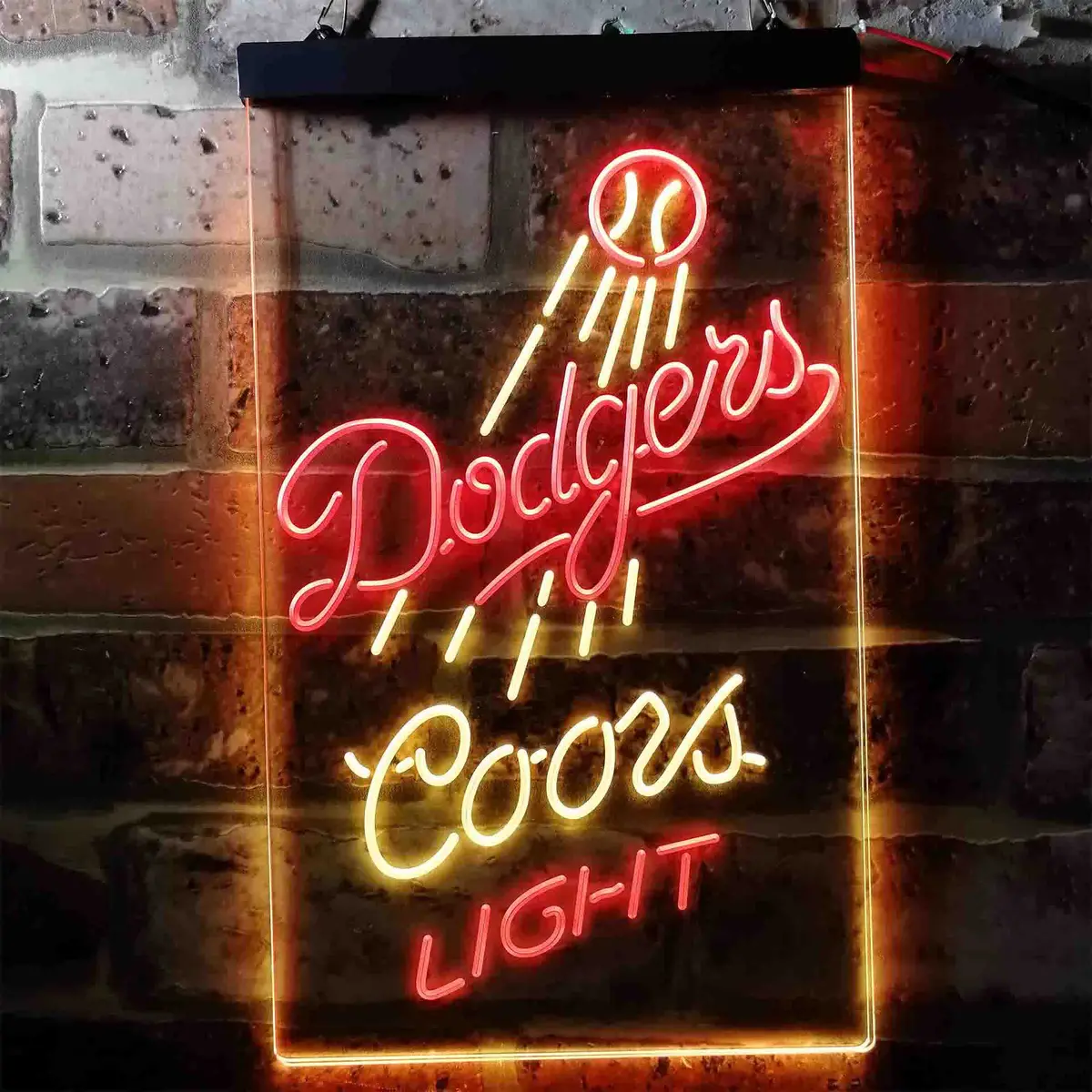 Los Angeles Dodgers Coors Light Led Neon Sign 13