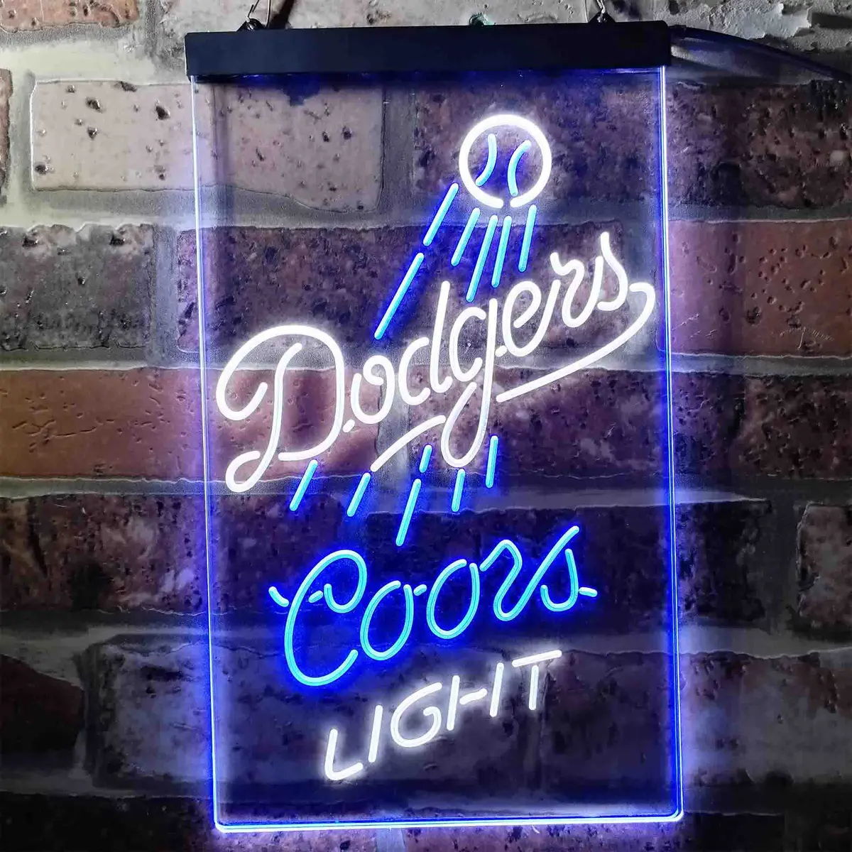 Los Angeles Dodgers Coors Light Led Neon Sign 12