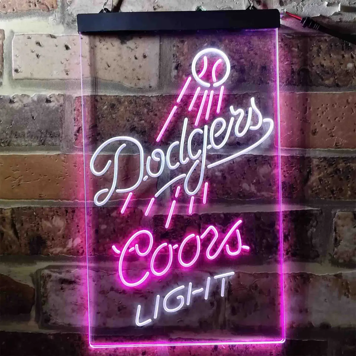 Los Angeles Dodgers Coors Light Led Neon Sign 3