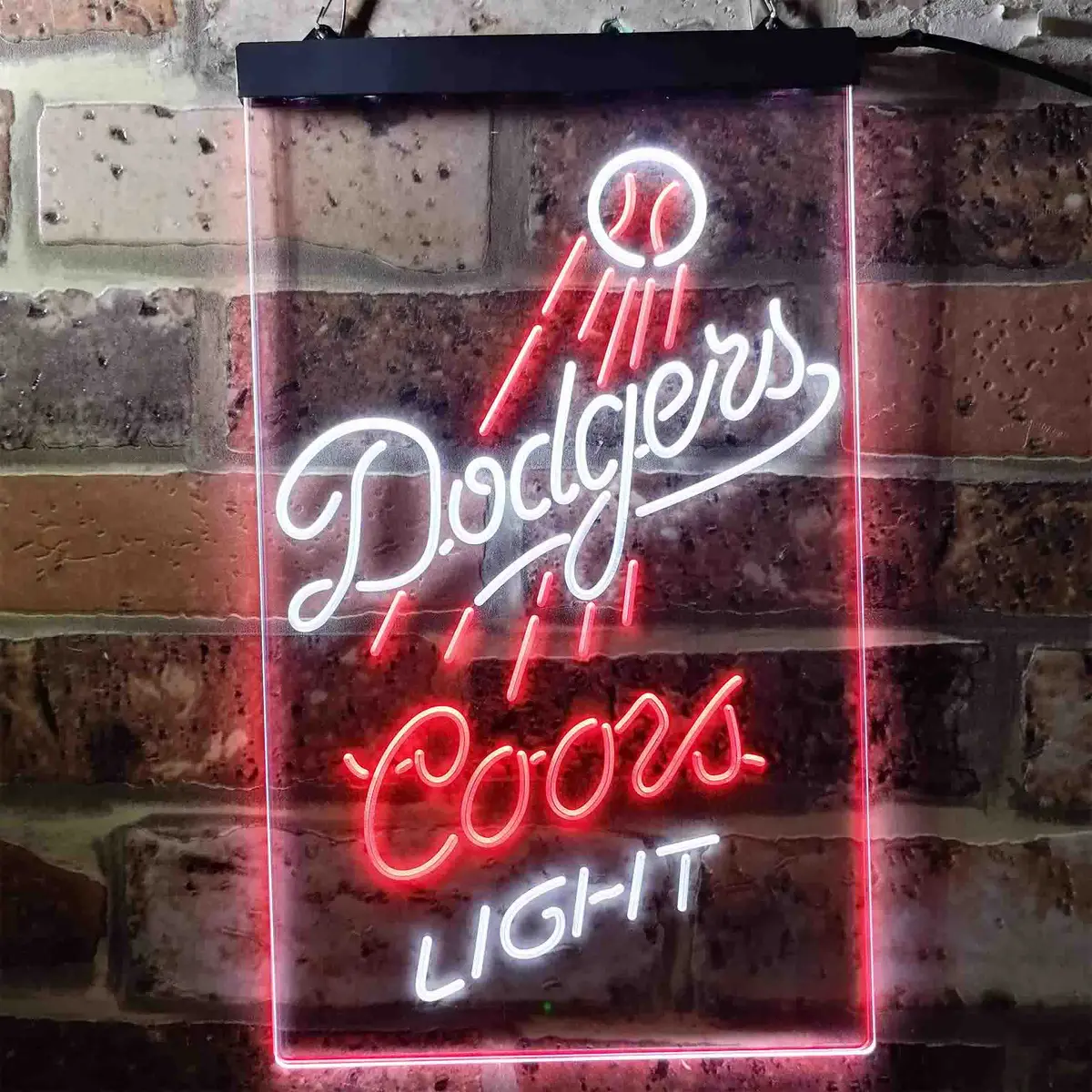 Los Angeles Dodgers Coors Light Led Neon Sign 2