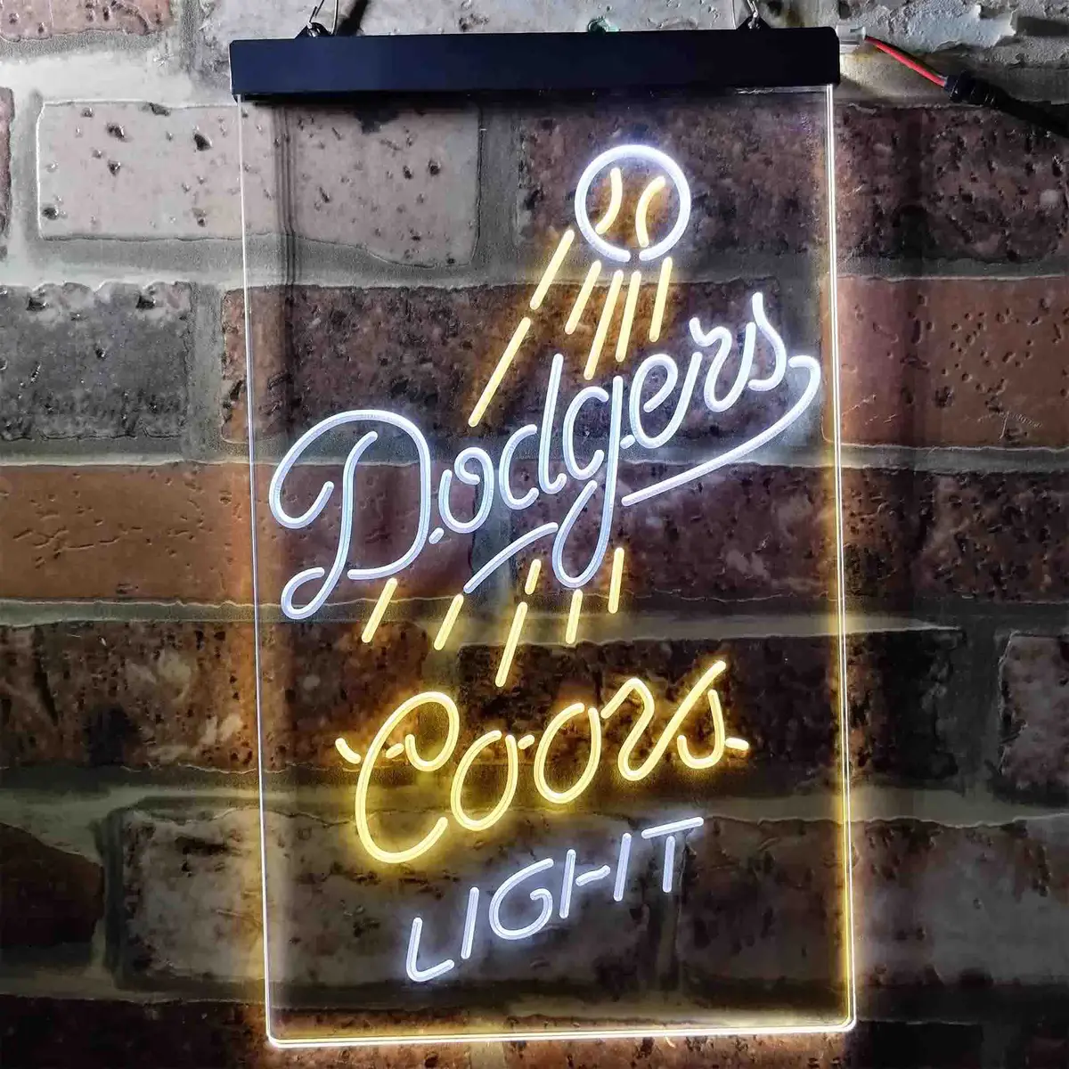 Los Angeles Dodgers Coors Light Led Neon Sign 7