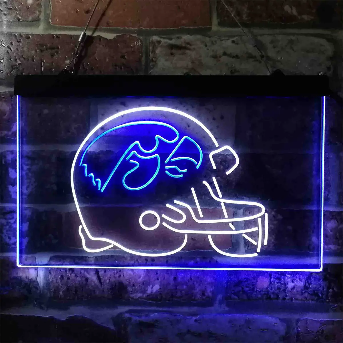 Iowa Hawkeyes Helmet Led Neon Sign 10