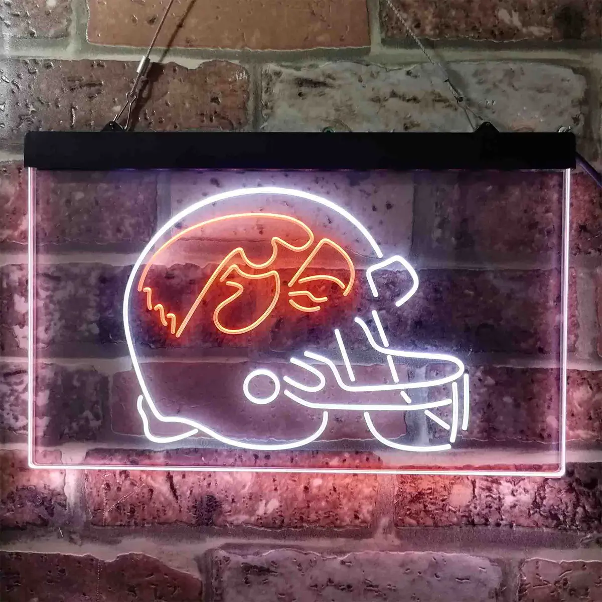 Iowa Hawkeyes Helmet Led Neon Sign 10