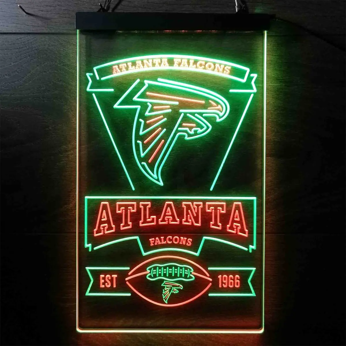 Atlanta Falcons Est. 1966 Neon-Like Led Sign 1
